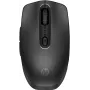 HP 695 επαναφορτιζόμενο ασύρματο ποντίκι, αμφίχειρο, Bluetooth, 4000 DPI, μαύρο