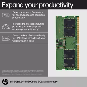Μονάδα μνήμης HP 83P90AA DDR5 8 GB 5600 MHz
