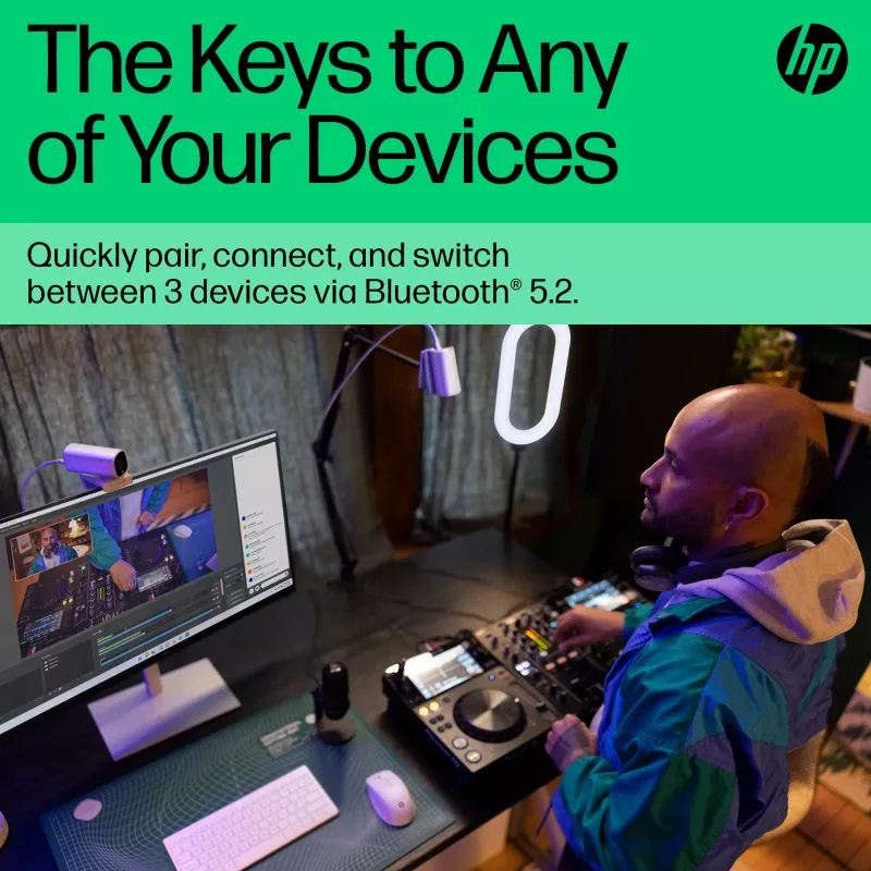 HP 350 συμπαγές πληκτρολόγιο Bluetooth multi-device