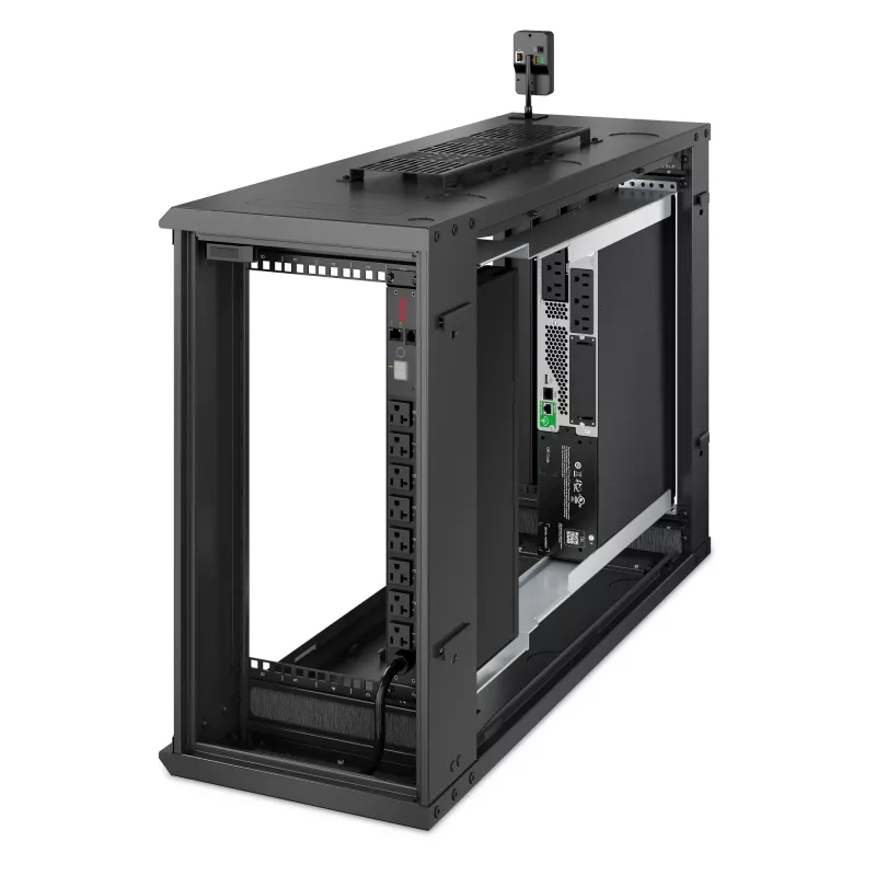 APC NetShelter 6U low-profile επιτοίχιο rack ντουλάπι 230V βάθος server