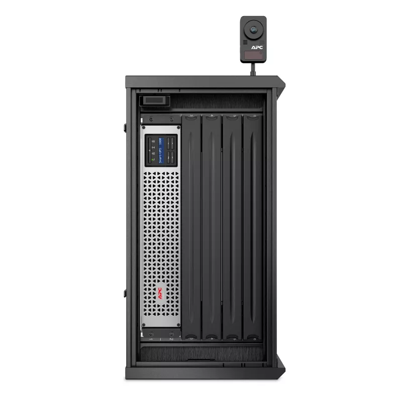 APC NetShelter 6U low-profile επιτοίχιο rack ντουλάπι 230V βάθος server