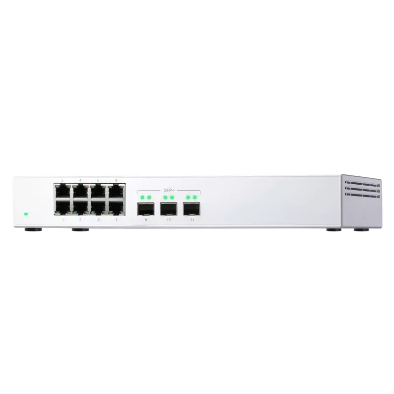 QNAP QSW-308S switch δικτύου unmanaged Gigabit Ethernet (10/100/1000) λευκό