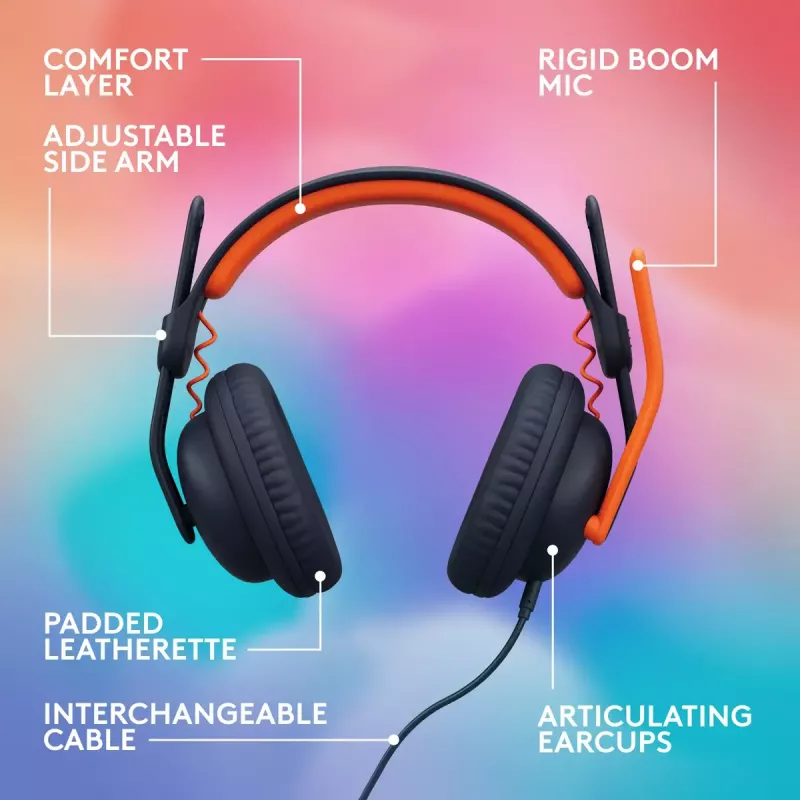 Ακουστικά Logitech Zone Learn Over Ear 3.5mm AUX