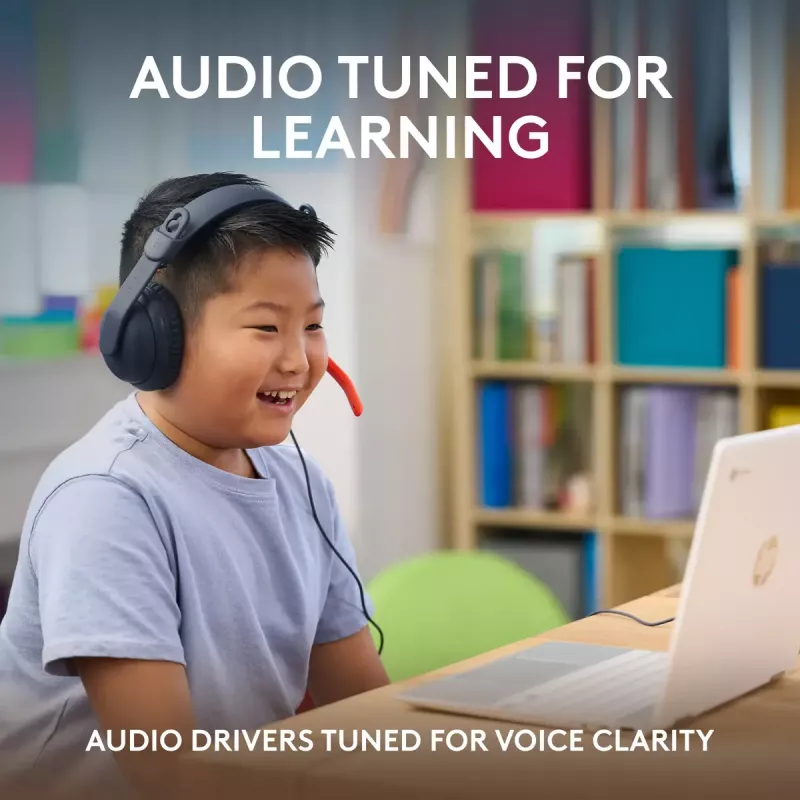 Ακουστικά Logitech Zone Learn Over Ear 3.5mm AUX