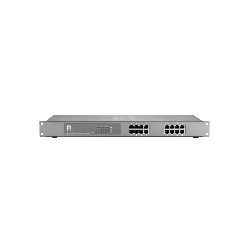 Μη διαχειριζόμενος διακόπτης LevelOne FEP-1612 16-Port Fast Ethernet PoE