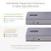 StarTech.com DK31C3MNCRUE Βάση laptop/πολλαπλασιαστής θυρών Ενσύρματο USB 3.2 Gen 2 (3.1 Gen 2) Type C