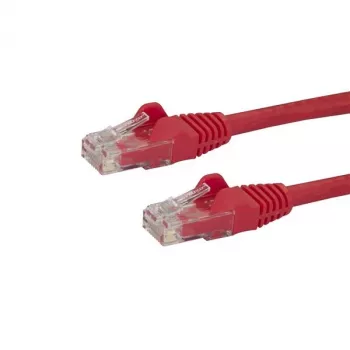 StarTech.com N6PATC10MRD καλώδιο δικτύου Cat6 UTP, 10 m, RJ45 snagless με προστασία από τράβηγμα, PoE, χαλκός 24 AWG, ETL Verified, κόκκινο
