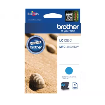 Brother LC12EC Μελανοδοχείο 1 τεμ. Γνήσιο κυανό
