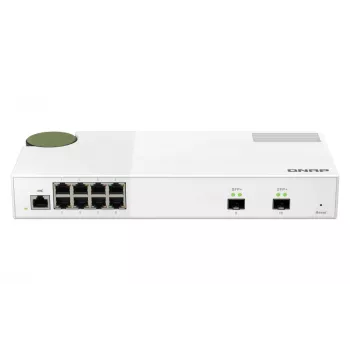 QNAP QSW-M2108-2S Διακόπτης δικτύου Managed L2 2.5G Ethernet (100/1000/2500) Γκρι