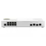 QNAP QSW-M2108-2C Διακόπτης δικτύου Managed L2 2.5G Ethernet (100/1000/2500) Γκρι, Λευκό