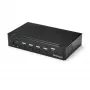 StarTech.com Διακόπτης KVM HDMI 4 θυρών - USB 3.0 - 1080p, 1920 x 1080 pixel, τοποθέτηση σε rack, Μαύρο