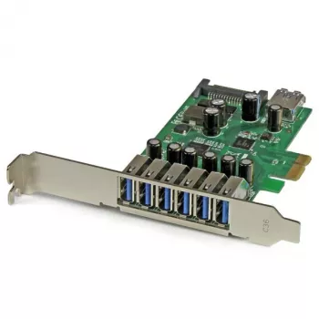 StarTech.com Κάρτα PCI Express USB 3.0 7 θυρών – Σχεδιασμός Standard και Low-Profile