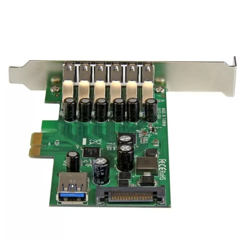 StarTech.com Κάρτα PCI Express USB 3.0 7 θυρών – Σχεδιασμός Standard και Low-Profile