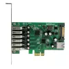 StarTech.com Κάρτα PCI Express USB 3.0 7 θυρών – Σχεδιασμός Standard και Low-Profile