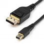StarTech.com 3ft (1m) Πιστοποιημένο VESA Καλώδιο Mini DisplayPort σε DisplayPort 1.4 – 8K 60Hz HBR3 HDR – Καλώδιο Super UHD mDP σε DP 1.4 – λεπτό (34 AWG) Ultra HD 4K 120Hz – Καλώδιο οθόνης/βίντεο