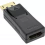 InLine Προσαρμογέας DisplayPort αρσενικό / HDMI θηλυκό μαύρο