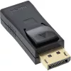 InLine Προσαρμογέας DisplayPort αρσενικό / HDMI θηλυκό μαύρο