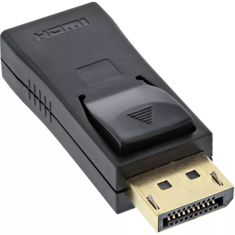 InLine Προσαρμογέας DisplayPort αρσενικό / HDMI θηλυκό μαύρο