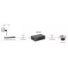 LevelOne POR-0101 επαναλήπτης PoE+, 2x Fast Ethernet, 10Base-T/100Base-TX, έως 100 m, γκρι
