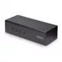 StarTech.com KVM Switch DisplayPort 4 θυρών Dual-Monitor, 4K 60Hz, 2x θύρες USB 5Gbps Hub, 2x θύρες USB 2.0 HID, εναλλαγή με hotkey και κουμπιά, συμμόρφωση TAA – 3,5 mm Ήχος, HDCP