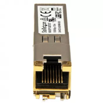 StarTech.com Συμβατή με Cisco Meraki MA-SFP-1GB-TX μονάδα SFP - 1000BASE-T - SFP σε RJ45 Cat6/Cat5e - 10/100/1000 Mbit/s - RJ-45 100 m - Cisco Meraki MS225, MX400, MS250