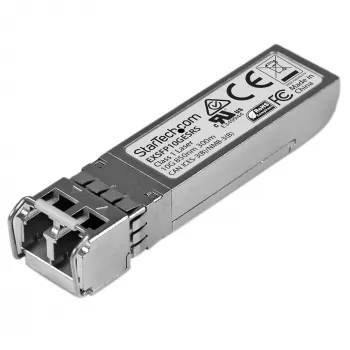 StarTech.com Συμβατή με Juniper EX-SFP-10GE-SR μονάδα πομποδέκτη SFP+ - 10GBASE-SR~Συμβατή με Juniper EX-SFP-10GE-SR μονάδα SFP+ - 10GBASE-SR - Οπτικός πομποδέκτης 10GbE Multimode ίνας MMF - 10GE Gigabit Ethernet SFP+ - LC 300m - 850nm - DDM