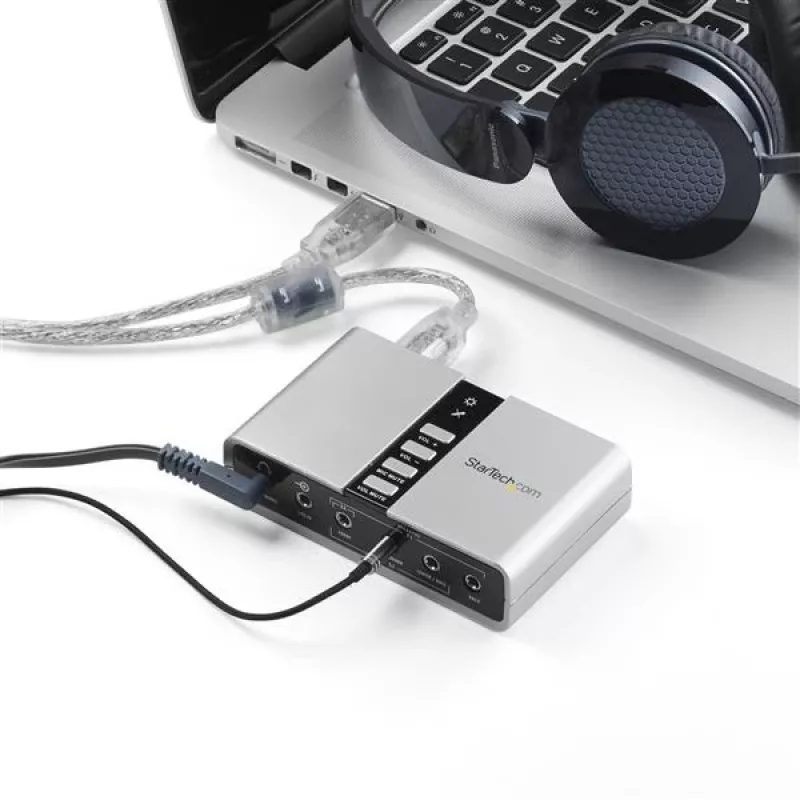 StarTech.com Προσαρμογέας ήχου USB 7.1 Εξωτερική κάρτα ήχου με SPDIF Ψηφιακός ήχος