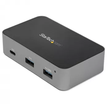 StarTech.com HB31C2A1CGS διανομέας USB-C 3 θυρών με Gigabit Ethernet, USB 3.1 Gen 2 10 Gbps, 2x USB-A + 1x USB-C, καλώδιο host 1 m, με τροφοδοτικό