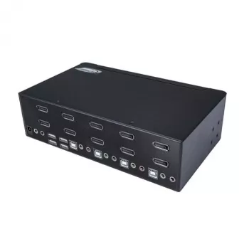 StarTech.com Διακόπτης KVM 4 θυρών Dual DisplayPort - 4K 60Hz