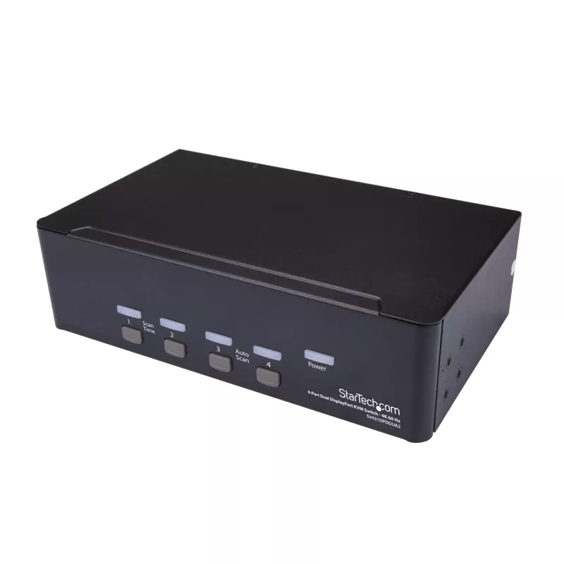 StarTech.com Διακόπτης KVM 4 θυρών Dual DisplayPort - 4K 60Hz