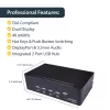 StarTech.com Διακόπτης KVM 4 θυρών Dual DisplayPort - 4K 60Hz