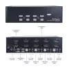 StarTech.com Διακόπτης KVM 4 θυρών Dual DisplayPort - 4K 60Hz