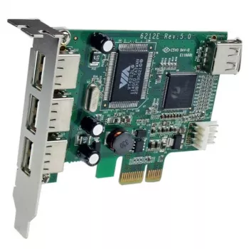 StarTech.com Κάρτα PCI Express Low Profile High Speed USB 4 θυρών