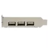 StarTech.com Κάρτα PCI Express Low Profile High Speed USB 4 θυρών