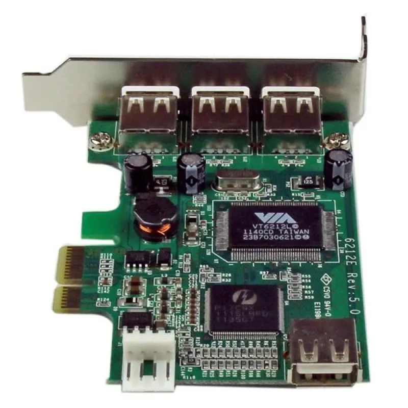 StarTech.com Κάρτα PCI Express Low Profile High Speed USB 4 θυρών