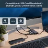 StarTech.com Προσαρμογέας USB C Multiport – USB-C Travel Dock με 4K HDMI, 3x USB 3.0 Hub, SD/SDHC, GbE, 60W PD 3.0 Pass-Through – USB Type-C/Thunderbolt 3 – Αντικαθιστά DKT30CSDHPD