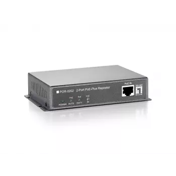 Επαναλήπτης δικτύου LevelOne PoE-Repeater με δυνατότητα αλυσιδωτής σύνδεσης 2 εξόδους PoE