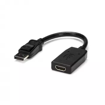 StarTech.com DP2HDMI προσαρμογέας/μετατροπέας βίντεο DisplayPort σε HDMI, παθητικός, έως 1920x1200, DP αρσενικό – HDMI θηλυκό, 24 cm