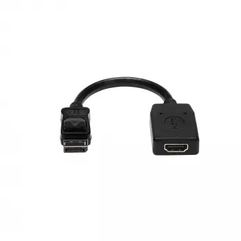 StarTech.com DP2HDMI προσαρμογέας/μετατροπέας βίντεο DisplayPort σε HDMI, παθητικός, έως 1920x1200, DP αρσενικό – HDMI θηλυκό, 24 cm
