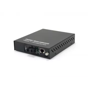 LevelOne RJ45 σε SC Managed Fast Ethernet Μετατροπέας μέσου, μονότροπη ίνα, 20 km