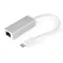 StarTech.com Προσαρμογέας δικτύου USB-C σε Gigabit – Ασημί, Ενσύρματο, USB, Ethernet, 5000 Mbit/s, Ασημί