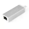 StarTech.com Προσαρμογέας δικτύου USB-C σε Gigabit – Ασημί, Ενσύρματο, USB, Ethernet, 5000 Mbit/s, Ασημί