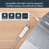 StarTech.com Προσαρμογέας δικτύου USB-C σε Gigabit – Ασημί, Ενσύρματο, USB, Ethernet, 5000 Mbit/s, Ασημί