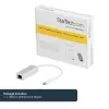 StarTech.com Προσαρμογέας δικτύου USB-C σε Gigabit – Ασημί, Ενσύρματο, USB, Ethernet, 5000 Mbit/s, Ασημί