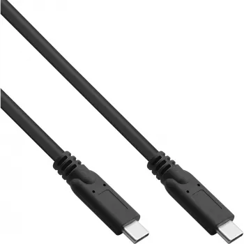 Καλώδιο USB 3.2 Gen.1x2 InLine 35703A 3m USB-C βύσμα/βύσμα μαύρο