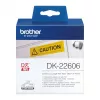 Ατέρμονη ταινία Brother DK22606 Κίτρινο Μαύρο