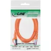 Καλώδιο patch InLine S/FTP PiMF Cat.6 250MHz PVC Χαλκός πορτοκαλί 3m
