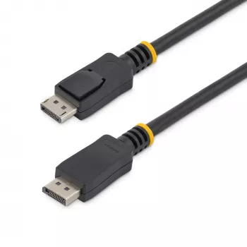 StarTech.com Καλώδιο DisplayPort 1.2 3m – Καλώδιο DisplayPort 4K x 2K Ultra HD πιστοποιημένο από VESA – Καλώδιο DP σε DP για οθόνη – Καλώδιο βίντεο/οθόνης DP – Βύσματα DP με ασφάλιση