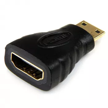 StarTech.com HDACFM προσαρμογέας HDMI σε Mini HDMI, HDMI θηλυκό σε Mini HDMI (τύπου C) αρσενικό, 1080p, μαύρο