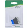 Προσαρμογέας InLine USB 3.0 εσωτερικός 2x USB A υποδοχή σε header μητρικής